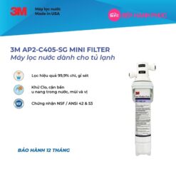 Thiết bị lọc nước cho tủ lạnh 3M AP2-C045-SG MINI FILTER - Nhập khẩu Mỹ 9 Thiết bị lọc nước cho tủ lạnh 3M AP2-C045-SG MINI FILTER