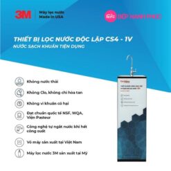 Thiết bị lọc nước độc lập CS-1V (sử dụng 3M ICE140-S) - Nhập khẩu Mỹ 11 Thiết bị lọc nước độc lập CS-1V