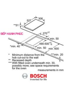 Bếp từ Bosch PIB375FB1E