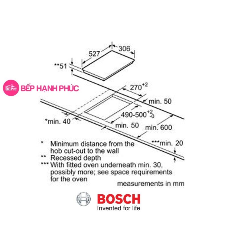 Bếp từ Bosch PIB375FB1E