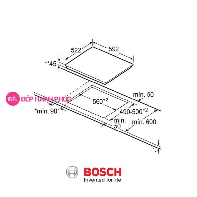 Bếp từ Bosch PID631BB1E