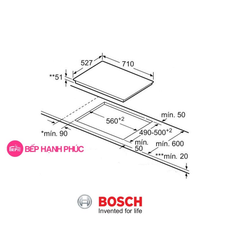 Bếp từ Bosch PID775DC1E