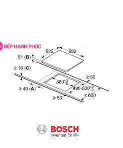 Bếp từ Bosch PUC631BB1E