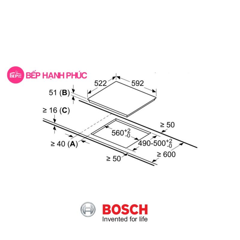 Bếp từ Bosch PUC631BB1E