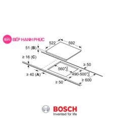Bếp từ Bosch PVJ611FB5E