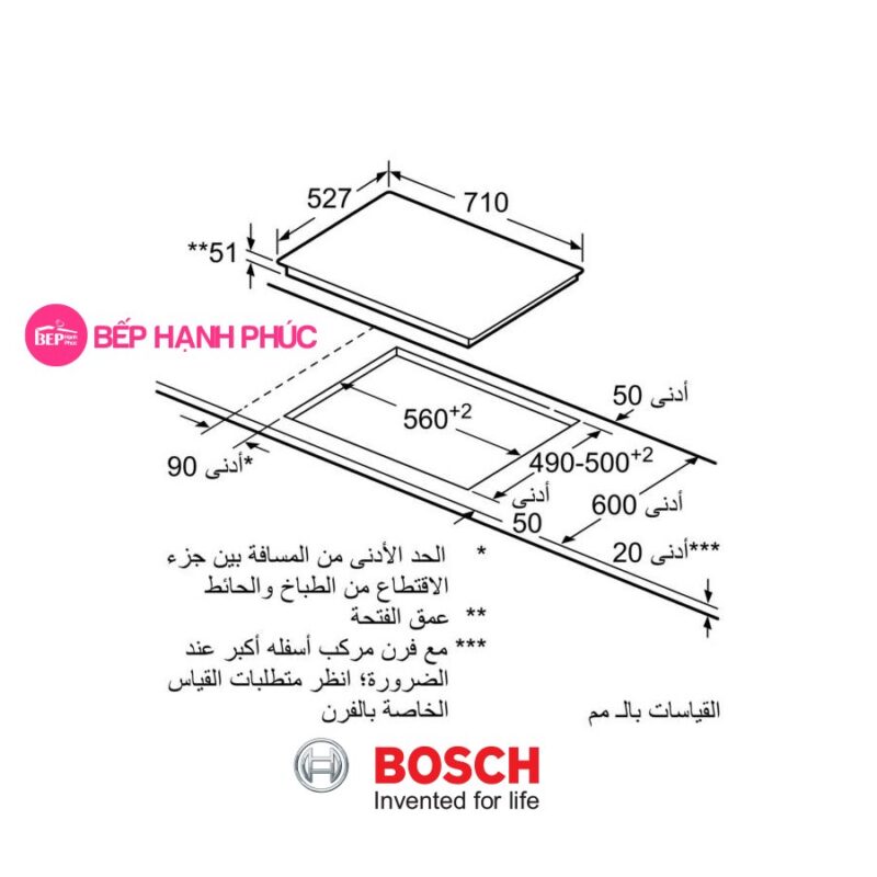 Bếp từ Bosch PVS775FC5E