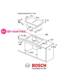 Bếp từ Bosch PXX875D67E