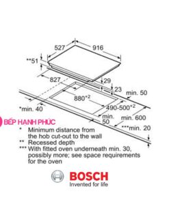 Bếp từ Bosch PXX975DC1E