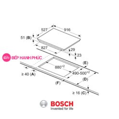 Bếp từ Bosch PXX975KW1E