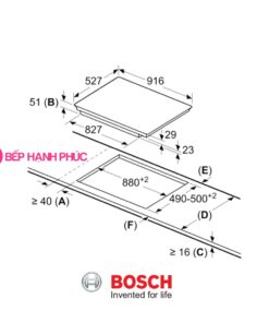 Bếp từ Bosch PXX975KW1E