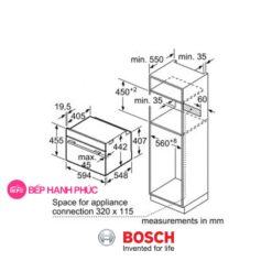 Lò nướng Bosch CDG634AS0