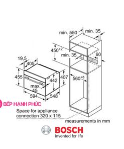 Lò nướng Bosch CDG634AS0