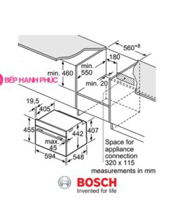 Lò nướng Bosch CMG633BS1B