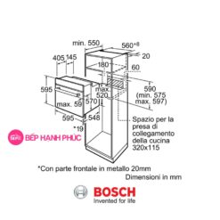 Lò nướng Bosch HBF113BR0A