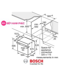 Lò nướng Bosch HBG5585S6B