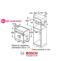 Lò nướng Bosch HBG655BS1M