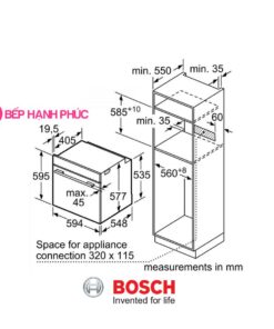 Lò nướng Bosch HBG655BS1M
