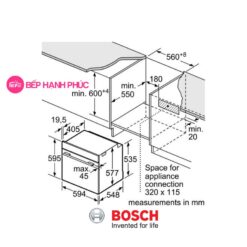 Lò nướng Bosch HNG6764S1A