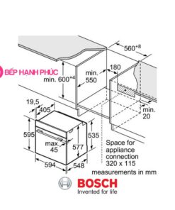 Lò nướng Bosch HNG6764S1A