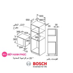Lò vi sóng Bosch BEL554MS0B