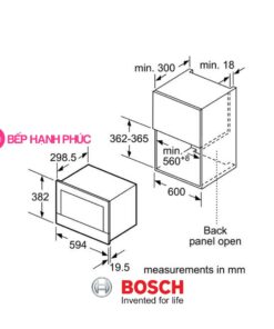 Lò vi sóng Bosch BFL634GS1B
