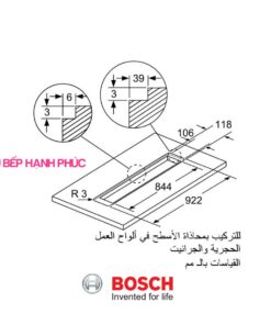 Máy hút mùi Bosch DDD97BM60B