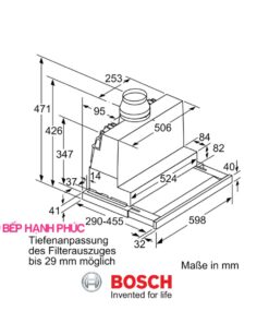 Máy hút mùi Bosch DFS067K51
