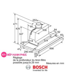 Máy hút mùi Bosch DFS097K51