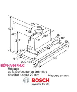 Máy hút mùi Bosch DFS097K51