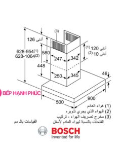 Máy hút mùi Bosch DWB98JQ50B
