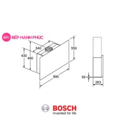 Máy hút mùi Bosch DWF97RV60B