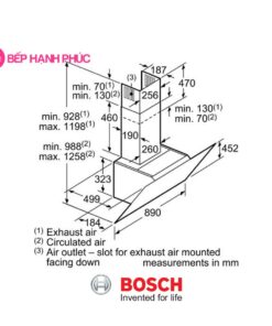 Máy hút mùi Bosch DWK97JQ60B