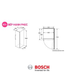Tủ lạnh Bosch GSN36VI3P