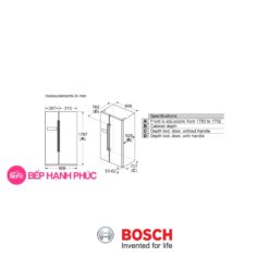 Tủ lạnh Bosch KAN93VIFPG