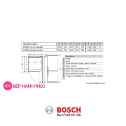 Tủ lạnh Bosch KGN56LB40O