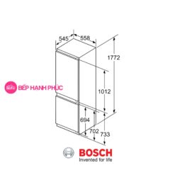 Tủ lạnh Bosch KIN86AF30O