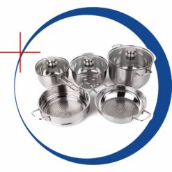 Bộ nồi inox 304 5 món FiveStar FS08CG1
