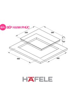 Bếp điện Hafele HC-R603D