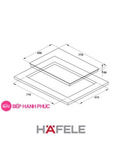 Bếp điện từ Hafele HC-M772D