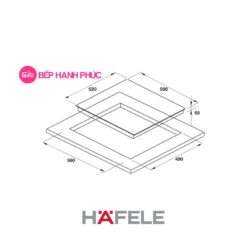 Bếp từ Hafele HC-I603D