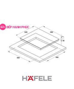 Bếp từ Hafele HC-I603D