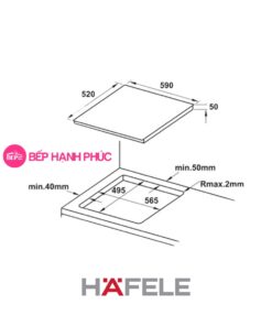 Bếp từ hafele HC-IF60D
