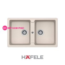 Chậu đá Hafele HS19-GEN2S90 - 2 hố chậu màu kem - 570.36.400