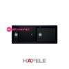 Chậu đá Hafele HS19-GKD2S120 - 2 hố chậu 1 Chậu đá Hafele HS19-GKD2S120 - 2 hố chậu