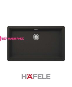 Chậu đá Hafele HS20-GED1S80 - 1 hố chậu Màu đen - 570.30.300