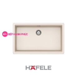 Chậu đá Hafele HS20-GED1S80 - 1 hố chậu Màu kem - 570.30.500