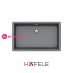 Chậu đá Hafele HS20-GED1S80 - 1 hố chậu 6 Chậu đá Hafele HS20-GED1S80 - 1 hố chậu Màu xám - 570.30.800