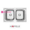 Chậu rửa Hafele Inox HS19-SSN2R90 - 2 hộc rửa 2 Chậu rửa Hafele Inox HS19-SSN2R90 - 2 hộc rửa