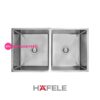 Chậu rửa Hafele Inox HS19-SSN2S90M - 2 hộc rửa 2 Chậu rửa Hafele Inox HS19-SSN2S90M - 2 hộc rửa