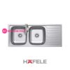 Chậu rửa Hafele Inox HS20-SSD2R90 - 2 hộc rửa 1 bàn chờ 2 Chậu rửa Hafele Inox HS20-SSD2R90 - 2 hộc rửa 1 bàn chờ
